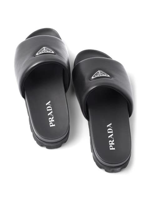 prada flip flops price|farfetch Prada slides.